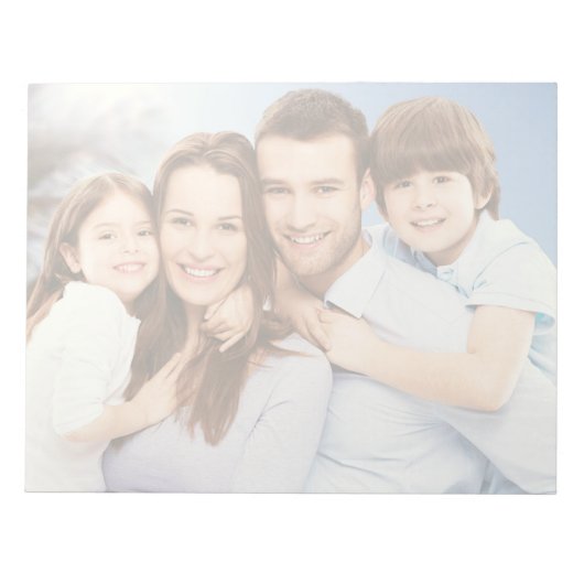 Automatisch uw foto omzetten in lichte Toon achter Notitieblok (Voorkant)