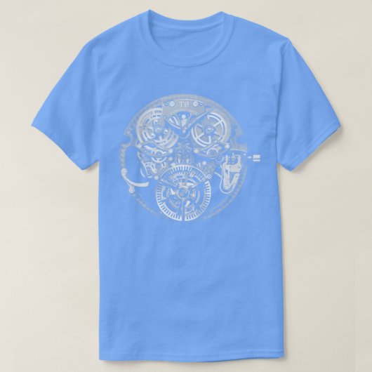 Automatisch verplaatsen t-shirt (Design voorkant)