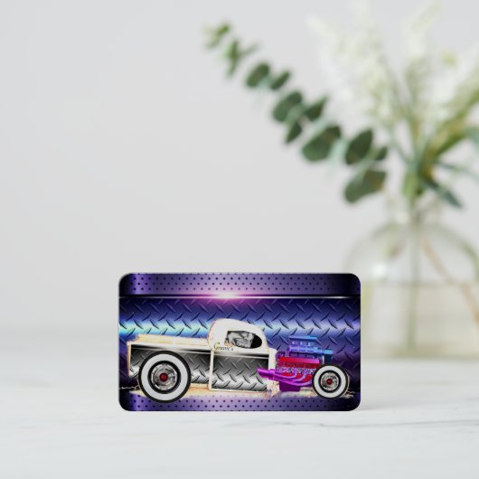 Automatisch Visitekaartje (Staand voorkant)