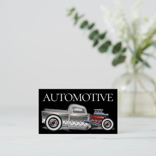 Automatisch Visitekaartje (Staand voorkant)