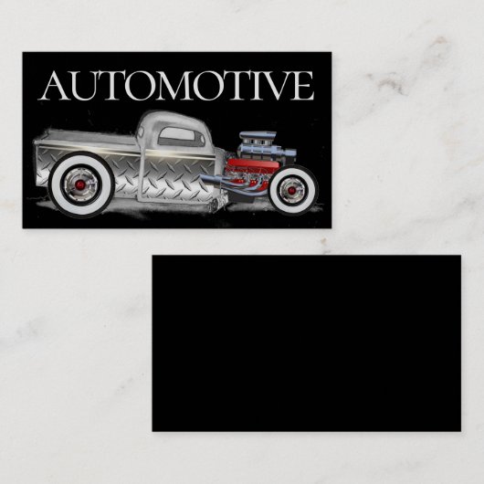 Automatisch Visitekaartje (Voorkant / Achterkant)