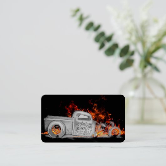 Automatisch Visitekaartje (Staand voorkant)