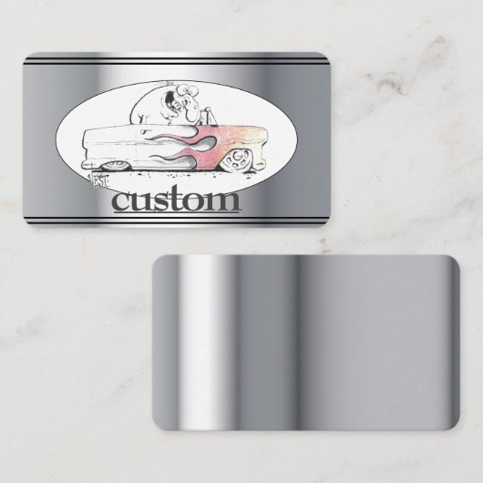  Automatisch visitekaartje tekenen (Voorkant / Achterkant)