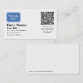 Automatisch Visitekaartje voor e-mailbestellingen (Voorkant / Achterkant)