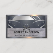 Automatisch voorste Uitzicht | Logo's van Wrenches Visitekaartje (Voorkant)