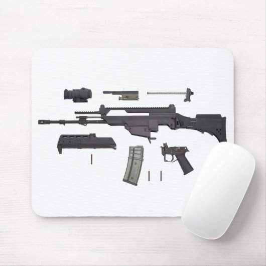 Automatisch wapen G36 Muismat (Met muis)