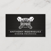 Automatisch winkelen | Reparatiewagens Visitekaartje (Voorkant)