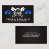 Automatisch winkelen | Wrenches | Mechanisch repar Visitekaartje (Voorkant / Achterkant)