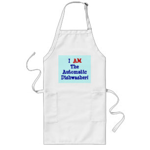 Automatische Afwasmachine Lang Schort