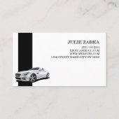 Automatische autoverkoop visitekaartje (Achterkant)