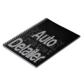 Automatische detailhandelaar notitieboek (Linkerzijde)