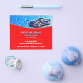 Automatische detailing van waterdruppels flyer (Enkel)