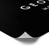 Automatische details | Auto Repair Shop Flying Bir Poster (Hoek)