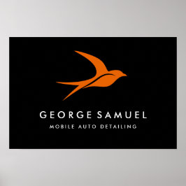 Automatische details | Auto Repair Shop Flying Bir Poster