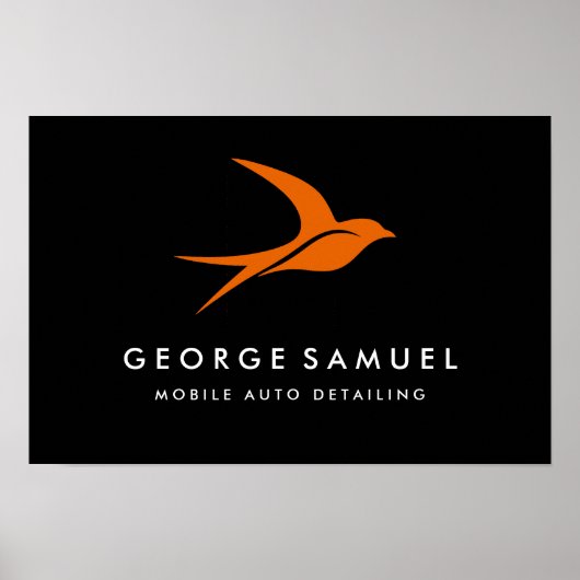 Automatische details | Auto Repair Shop Flying Bir Poster (Voorkant)