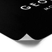 Automatische details | Auto Repair Shop Flying Bir Poster (Hoek)