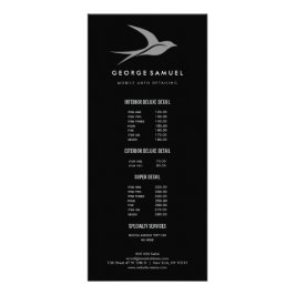 Automatische details | Auto Repair Shop Flying Bir Reclamekaart