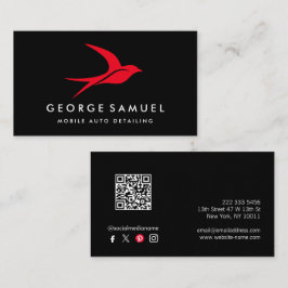 Automatische details | Auto Repair Shop Flying Bir Visitekaartje