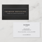 Automatische details en automatische reparatie van visitekaartje (Voorkant / Achterkant)