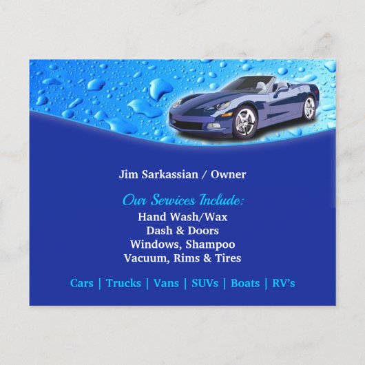 Automatische details flyer (Achterkant)