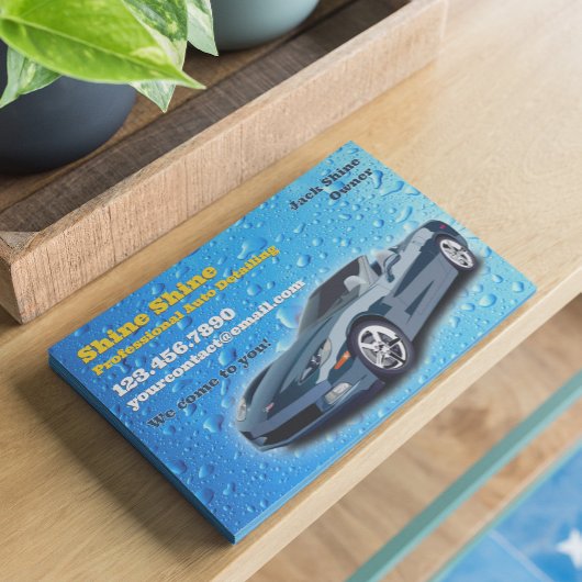 Automatische details flyer