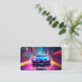 Automatische details / reparatie visitekaartje (Staand voorkant)