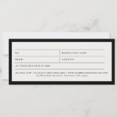 Automatische details Schoonmaak Cadeaubon Voucher (Voorkant)