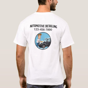 Automatische details van zakelijke Logo-Shirten T-shirt