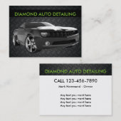 Automatische details visitekaartje (Voorkant / Achterkant)