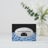 Automatische details voor bedrijven visitekaartje (Staand voorkant)