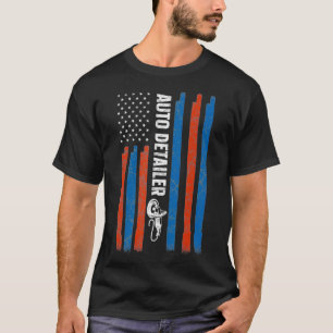 AUTOMATISCHE GEGEVENS VAN DE Vlaggenauto VAN DE VE T-shirt