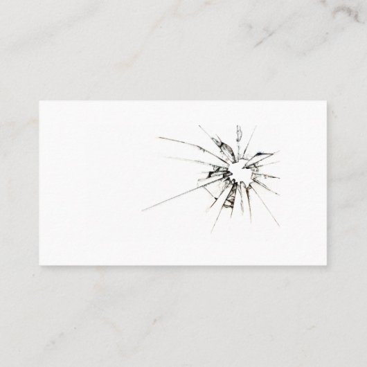 Automatische glasreparatie visitekaartje (Achterkant)