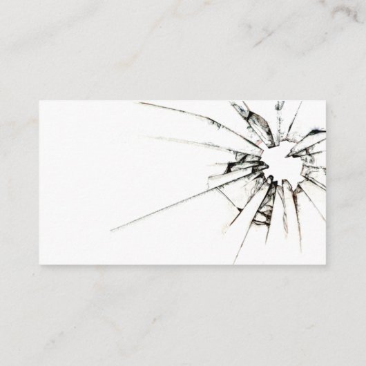 Automatische glasreparatie visitekaartje (Achterkant)