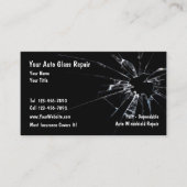 Automatische glasreparatie visitekaartje (Voorkant)