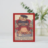 automatische Halloween Briefkaart (Staand voorkant)