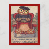  automatische Halloween Briefkaart (Voorkant)