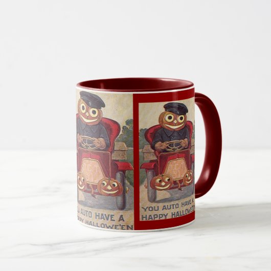 automatische Halloween Mok (Voorkant rechts)