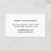 Automatische handymanshulpmiddelen automatische me visitekaartje (Achterkant)