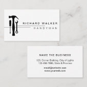 Automatische handymanshulpmiddelen automatische me visitekaartje (Voorkant / Achterkant)