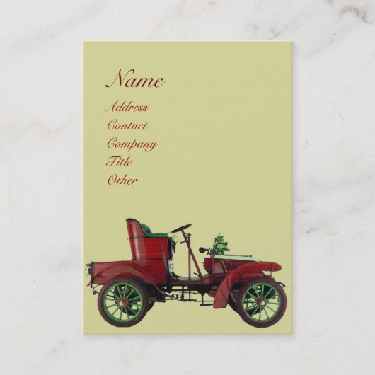 AUTOMATISCHE HERSTEL, AUTOMOTIEF, garage voor repa Visitekaartje (Voorkant)