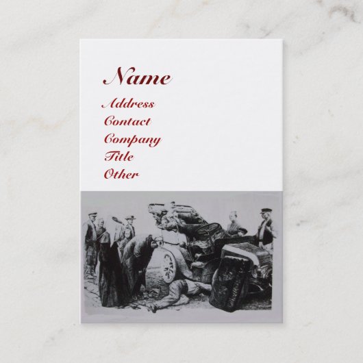 AUTOMATISCHE HERSTEL, AUTOMOTIEF, garage voor repa Visitekaartje (Voorkant)