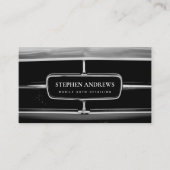 automatische informatie over het schoonmaken van  visitekaartje (Voorkant)