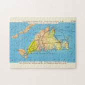  automatische kaart van de wijnwerf van Martha Legpuzzel (Horizontaal)