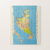 automatische kaart van de wijnwerf van Martha Legpuzzel (Verticaal)