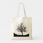 Automatische liniaalprint tote bag (Achterkant)