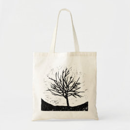 Automatische liniaalprint tote bag