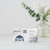 Automatische Logo | Automatisch onderhoud | Autohe Visitekaartje (Staand voorkant)