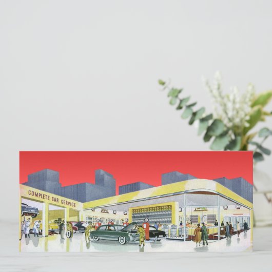 automatische mechanica Complete autoservice Garag (Staand voorkant)