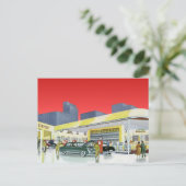 automatische mechanica Complete autoservice Garag Briefkaart (Staand voorkant)