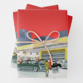 automatische mechanica Complete autoservice Garag Inpakpapier Vel (In situ)